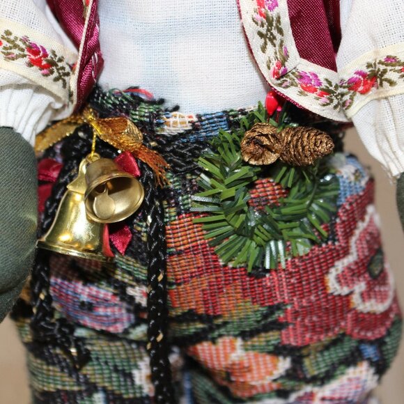 Vintage Weihnachtsmann Christmas Man Legend of Germany Old World Santa Doll deco - Picture 12 of 13